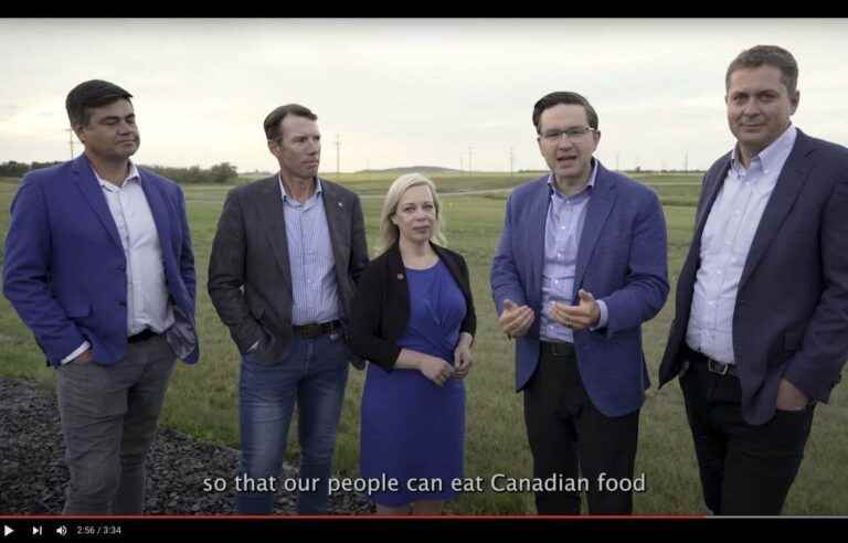 The Conservative Party of Canada intends to save Quebec farmers from a policy they approve of