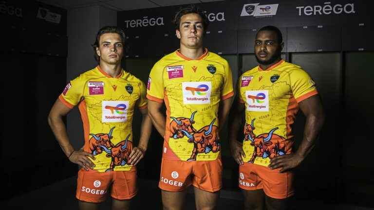 The Section Paloise unveils its special Supersevens jersey in the colors of Béarn