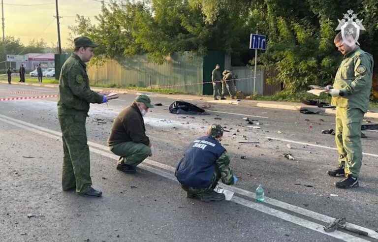 The daughter of an ideologue close to the Kremlin killed in the explosion of his car