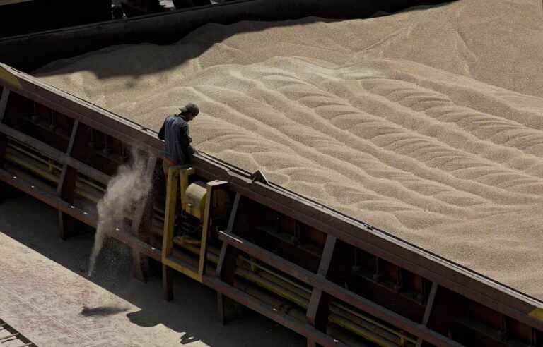 The first shipment of Ukrainian grain hits the road again