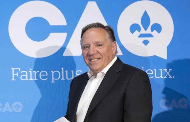 The political propaganda of the CAQ