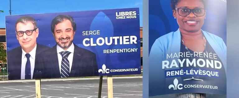 The truth: the PCQ presents candidates in the ridings of “Renpentigny” and “René-Lévèsque”