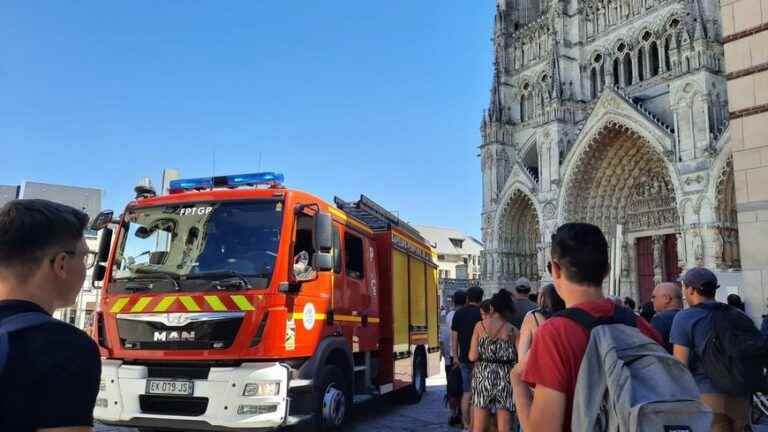 Three pigeons trigger a fire alarm in the cathedral of Amiens