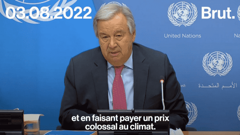 VIDEO.  UN secretary-general calls for taxing superprofits of oil and gas groups