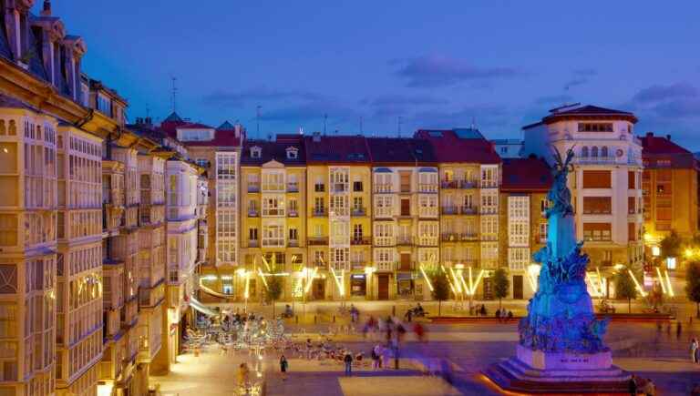 Vitoria-Gasteiz, capital of the Spanish Basque Country, three hours from Bordeaux metropolis