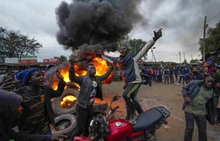 William Ruto elected president of Kenya in a chaotic atmosphere