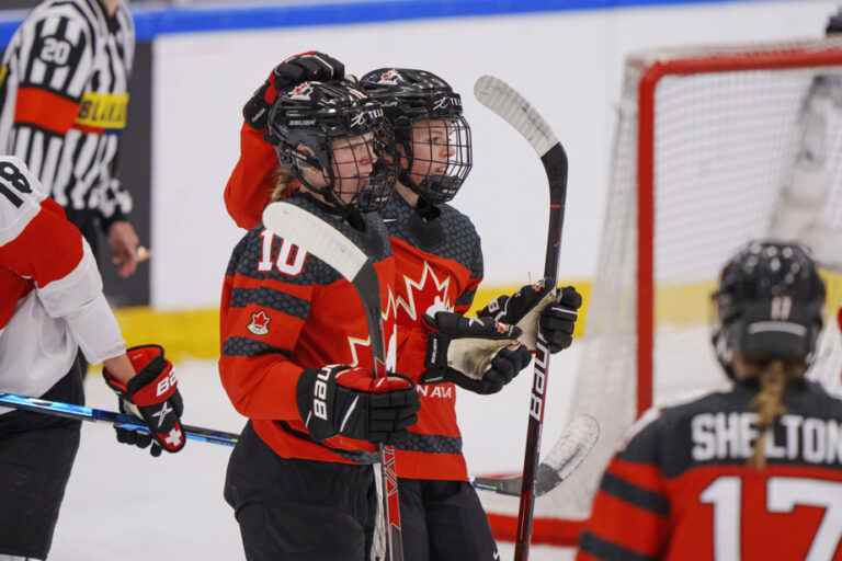 Women’s World Hockey Championship |  Canada beats Switzerland