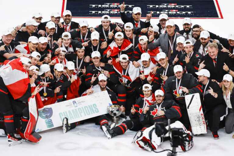 World Junior Hockey Championship |  A “special” gold medal for Canada