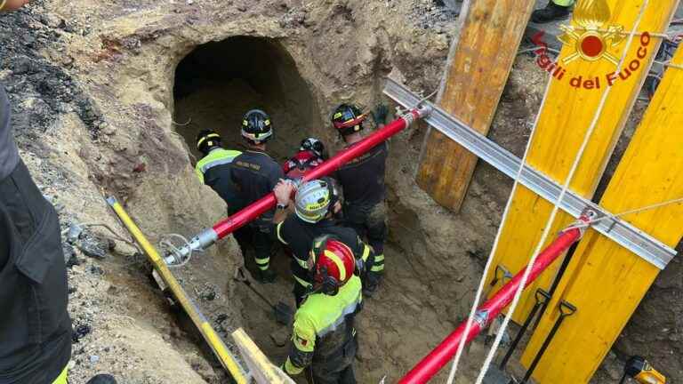 a man rescued after the collapse of the tunnel he was digging, the trail of the attempted burglary studied