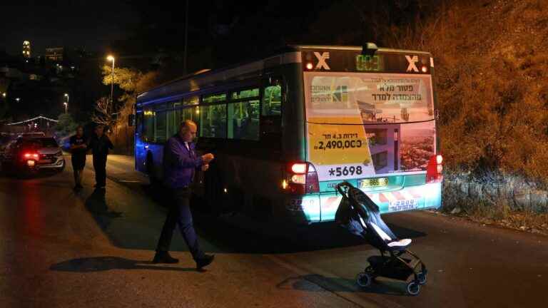 eight injured, two seriously, in an attack on a bus in Jerusalem