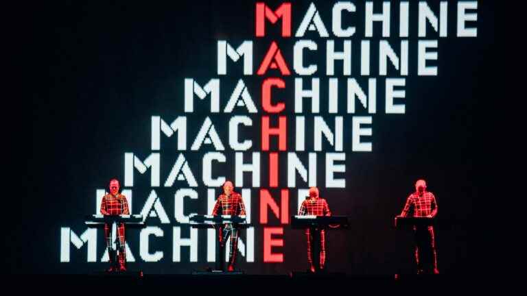 for neophytes and fanatics alike, the visual and electronic epic Kraftwerk electrifies the pit