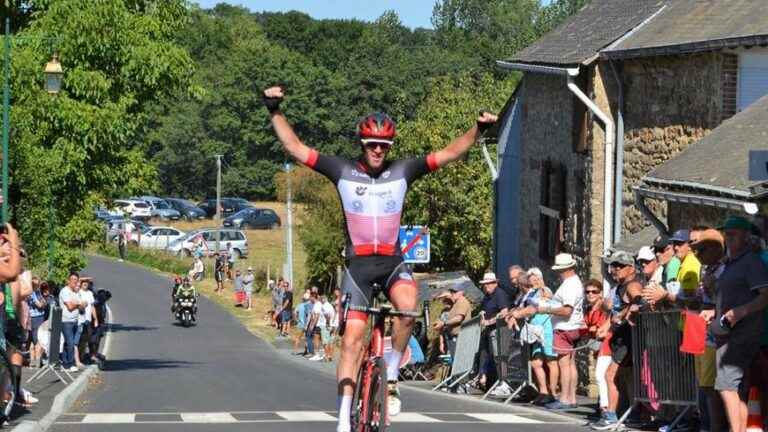 former professional Romain Bacon (CC Nogent-Sur-Oise) wins the second round