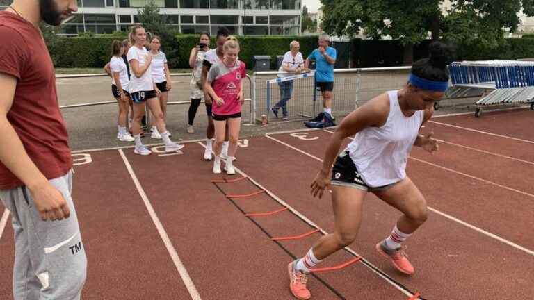 in the second division, the women’s section of Palente Besançon aims for a “comfortable maintenance”