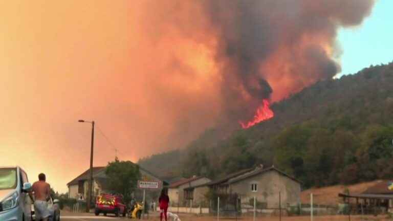 many French regions ravaged by fires