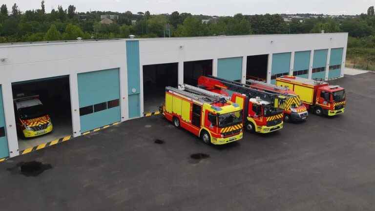 northeast of Toulouse, the new Atlanta fire station is in service