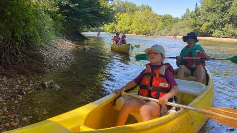 on the Vézère the canoes circulate but “it risks being critical” if it does not rain