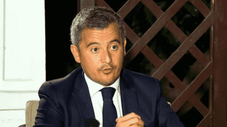 recent sensational statements for Gérald Darmanin