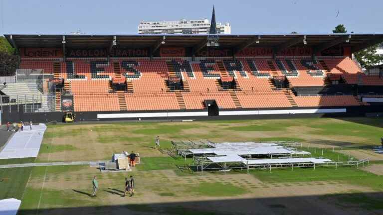 scheduled for Sunday, Lorient-Lyon is postponed because of the state of the Moustoir lawn