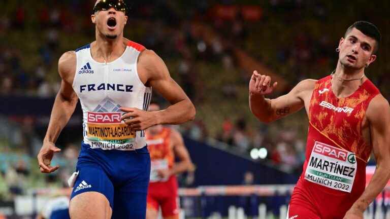 silver for Pascal Martinot-Lagarde and bronze for Just Kwaou-Mathey over 110 meters hurdles