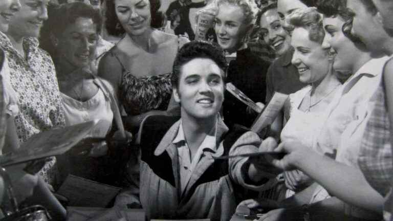 the “King” Elvis Presley, a legend still alive 45 years after his death