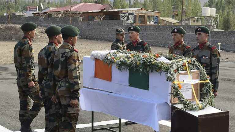 the body of an Indian soldier found thirty-eight years after his disappearance