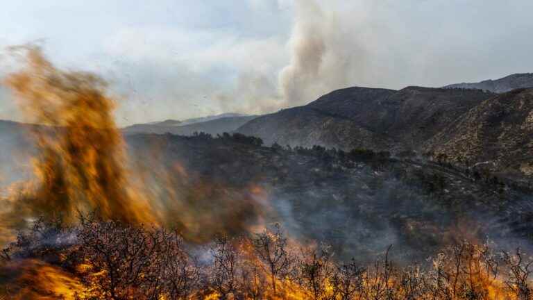 the fire in Beijis, in the region of Valencia, is contained