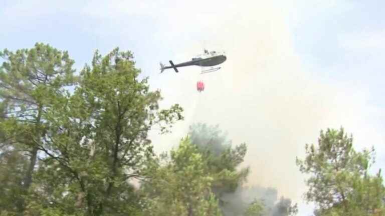 the fire still not fixed, firefighters fear thunderstorms and lightning