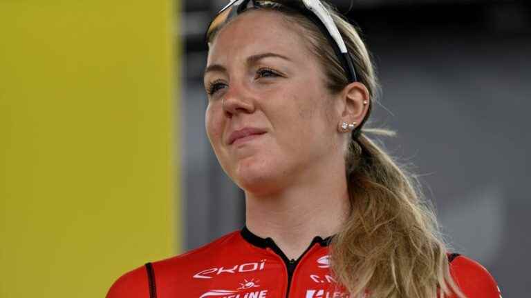 the former Mayenne Amandine Fouquenet crowned champion of France hope on the road