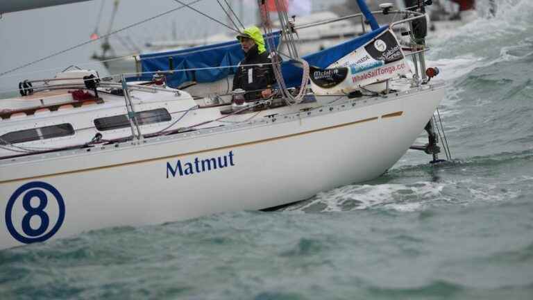 the opening of the start village of the Golden Globe Race