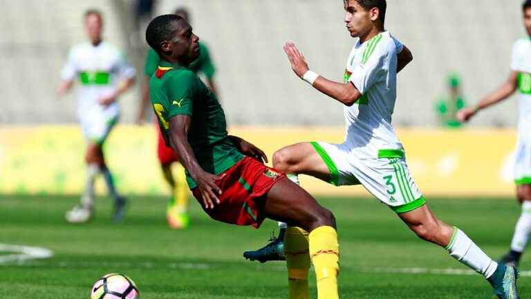 the president of Stade Lavallois, Laurent Lairy formalizes the arrival of defender Hamza Mouali