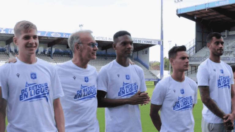 the return of AJ Auxerre to Ligue 1