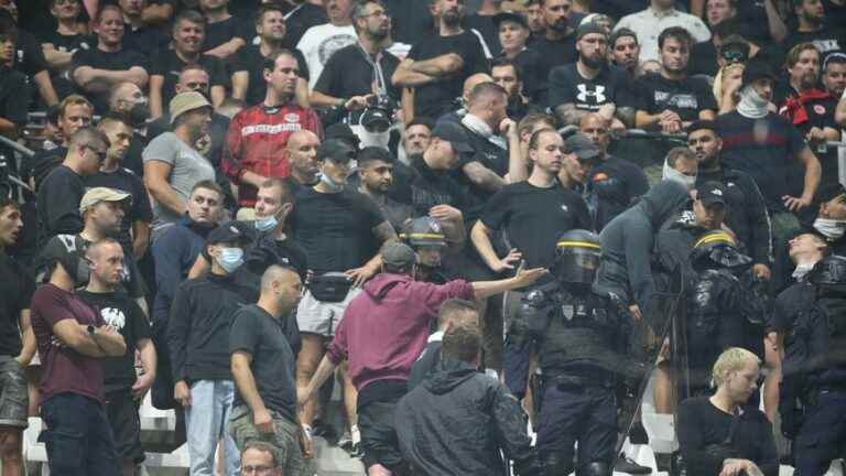 14 arrests before the match and Nazi salutes from German fans