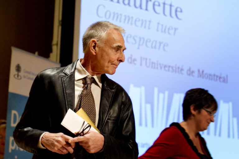 The playwright Normand Chaurette is no longer