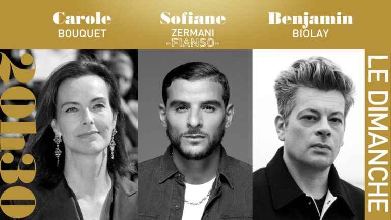 “8:30 p.m. on Sunday” with Carole Bouquet, Sofiane Zermani (Fianso), Fabien Roussel and Benjamin Biolay – France 2 – September 18, 2022