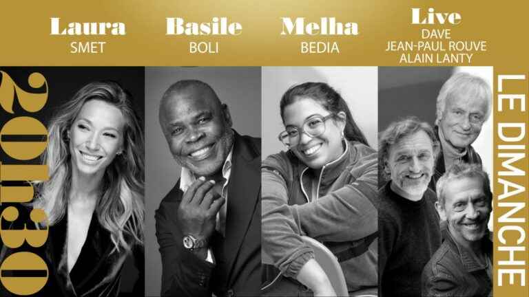 “8:30 p.m. on Sunday” with Laura Smet, Melha Bedia, Basile Boli, Dave, Jean-Paul Rouve and Alain Lanty – France 2 – September 25, 2022