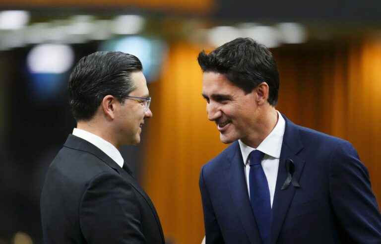 A Léger poll shows that the Liberal leader is ahead of his new Conservative opponent as the best prime minister.