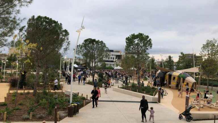 A hectare and a half of greenery in the heart of Toulon: discover the new Loubière park