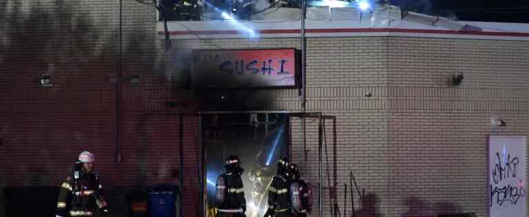 A suspicious fire ravages a sushi restaurant in Chambly