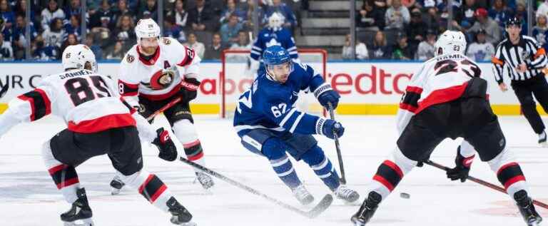 Alex Steve rises for the Maple Leafs