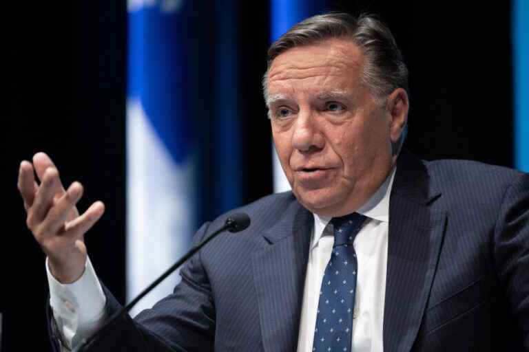 An intimidated candidate |  “It has nothing to do with freedom”, thunders Legault