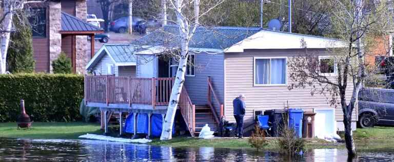 Areas of Canada most prone to flooding