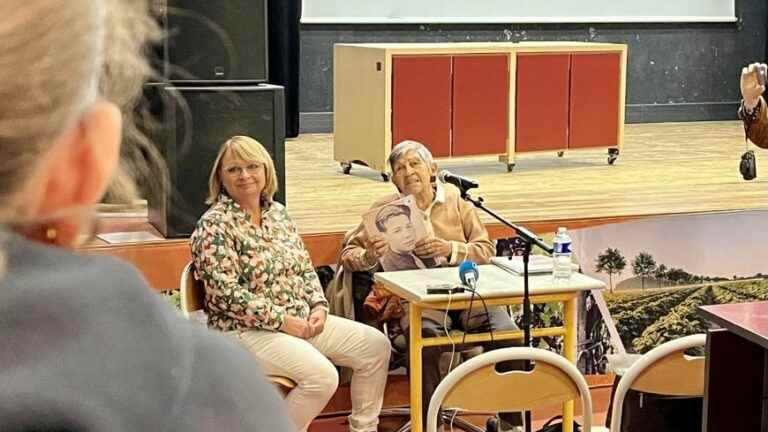 At 97, Ginette Kolinka, a survivor of Auschwitz, trains future memory smugglers in Touraine