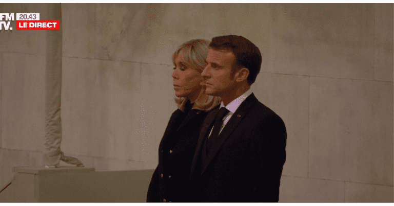 Brigitte and Emmanuel Macron in front of the coffin of Elizabeth II: an intense scene unveiled