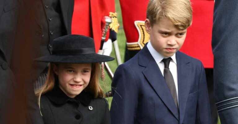 Charlotte and George at the funeral of Elizabeth II: their presence which makes so much talk justified by an expert