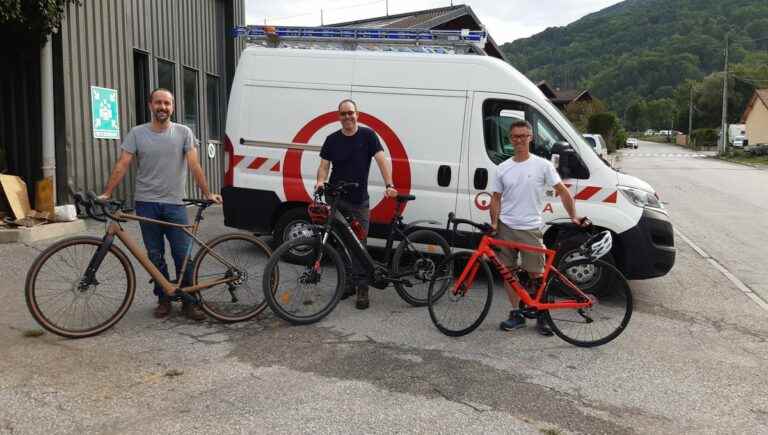 Company bikes for Savoyard employees