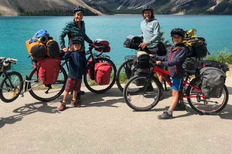 Confidences of travelers |  By bike and with the family on the glacier route