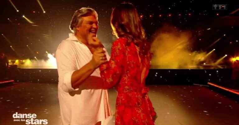 Dancing with the stars: David Douillet joined by “the woman of his life”, nice surprise live