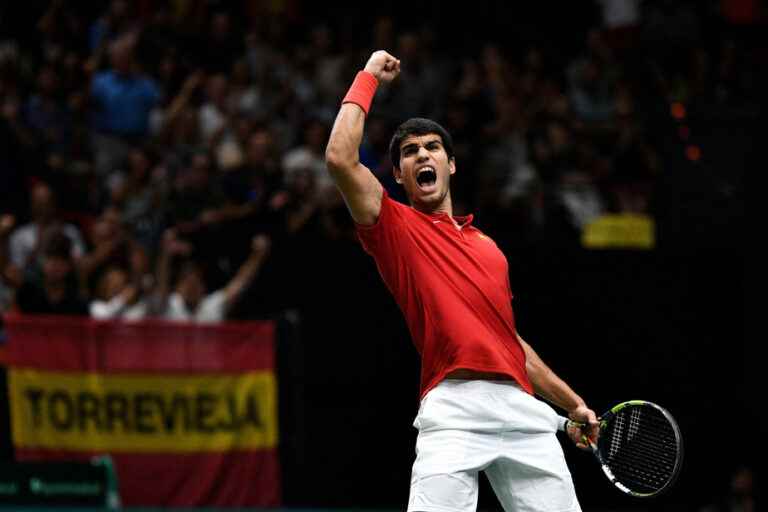 Davis Cup |  Carlos Alcaraz sends Spain to quarter-finals