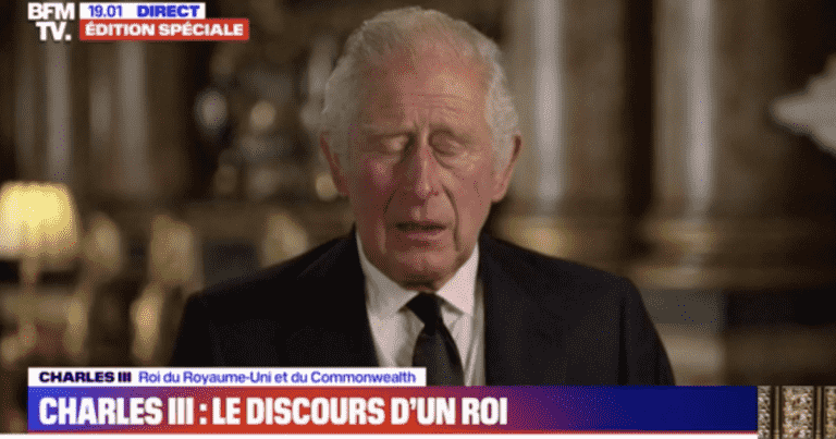 Death of Elizabeth II: very moved, King Charles III speaks for the first time as sovereign