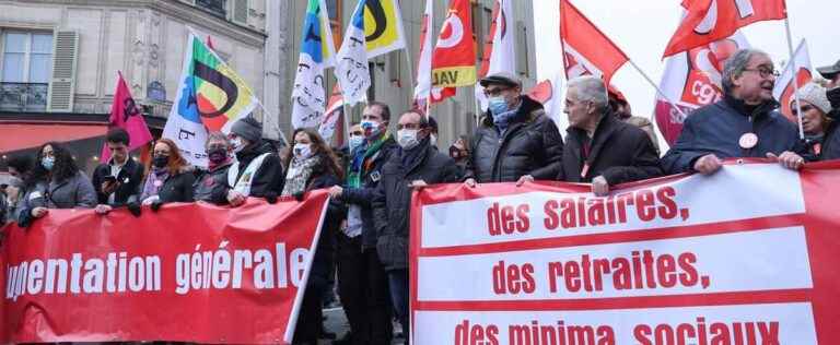 Demonstrations throughout France for wages and pensions